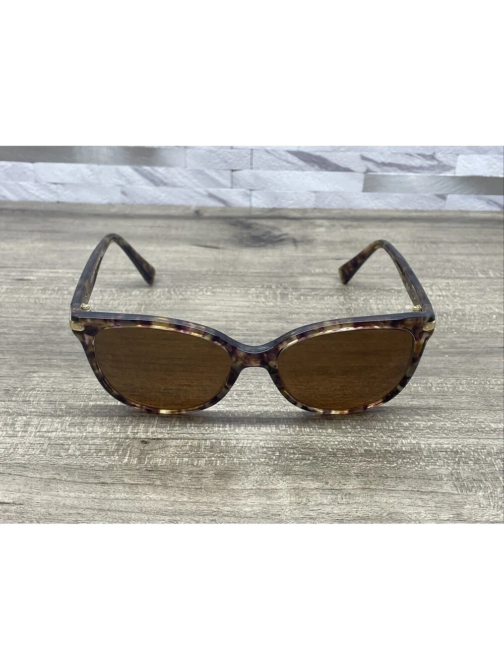 Coach Sunglasses FRAMES ONLY HC8132 528713 Confetti Light Brown 57[]17-135